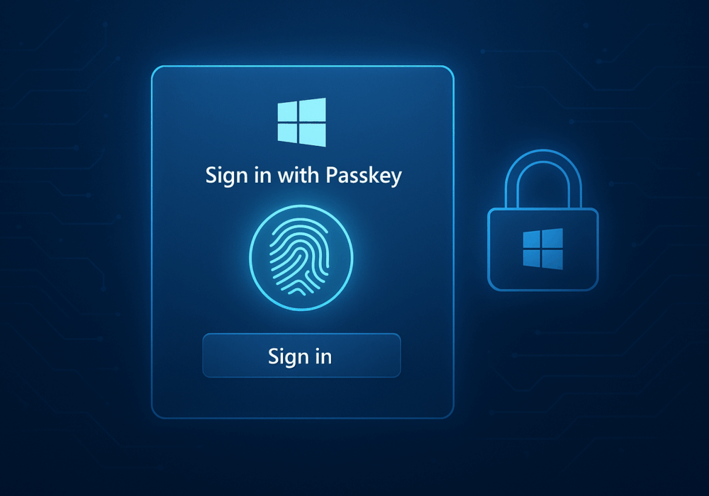 Microsoft amplia passkeys no Entra ID